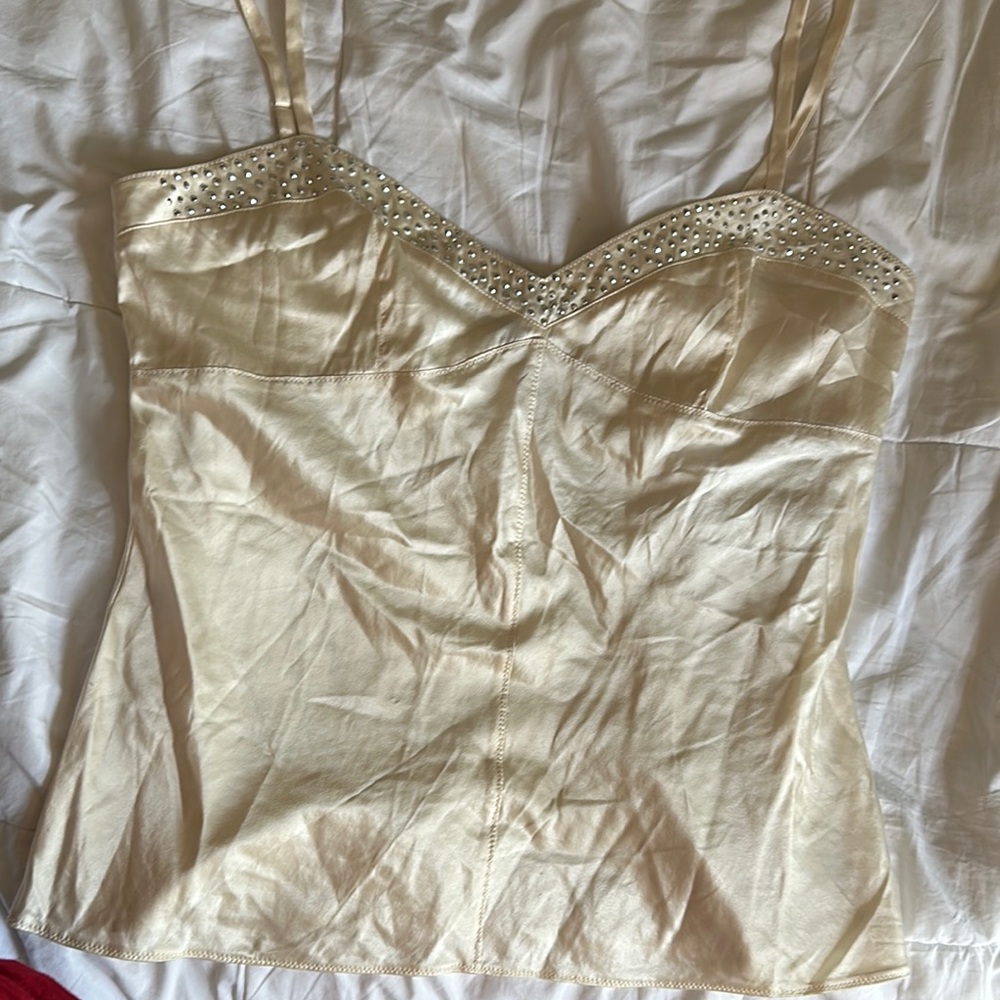 Express Cream Chemise Satin Sheen